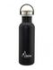 Пляшка для води LAKEN Basic Steel Bottle 0,75L - Bamboo Cap Black