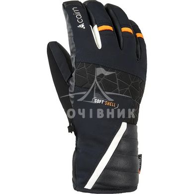 Cairn перчатки Summit black-neon orange 10